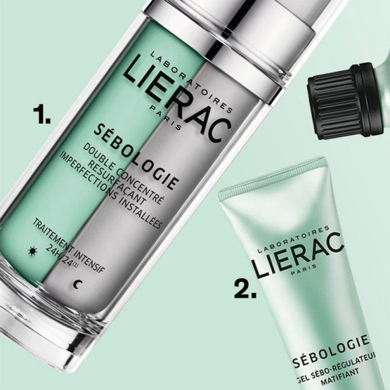 Lierac Sebologie persistent imperfections resurfacing double concentrate Face concentrate 30 ml Women