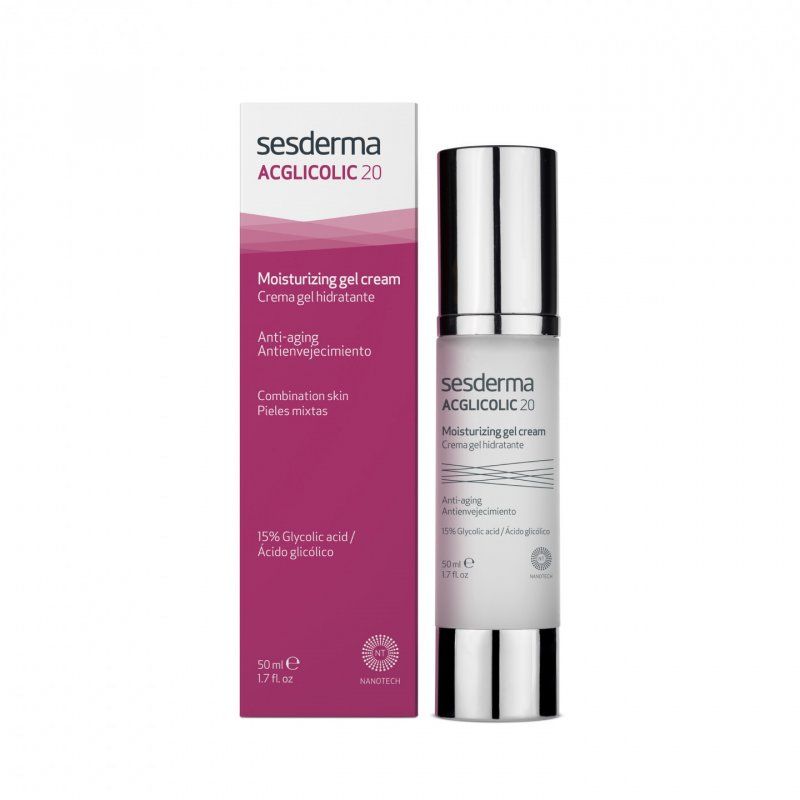 ACGLICOLIC 20 CREMA GEL HIDRATANTE 50 ml.