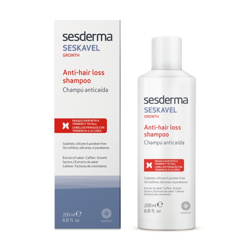 Sesderma SESKAVEL GROWTH 200 ml Shampoing