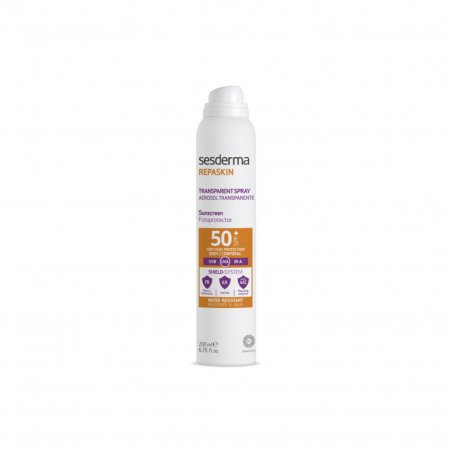 REPASKIN FOTOPORTECTOR SPF 50 CORPORAL AEROSOL TRANSPARENTE 200 ml.