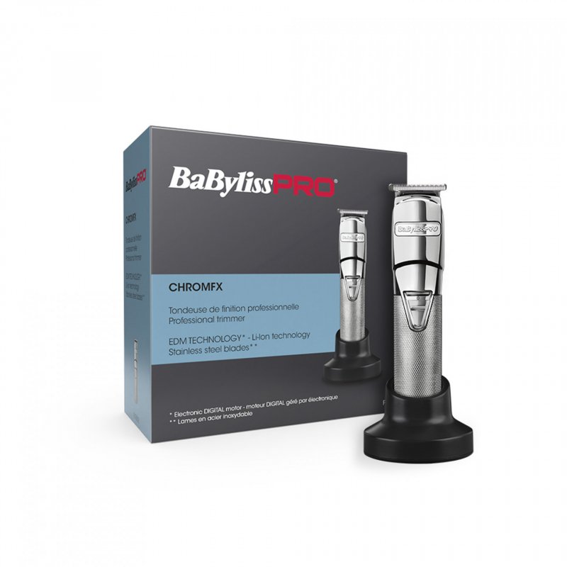 BaBylissPRO CHROMFX TRIMMER Batterie Chrome