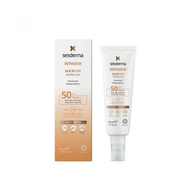 REPASKIN FOTOPROTECTOR SPF 50 FACIAL TACTO SEDA 50 ml