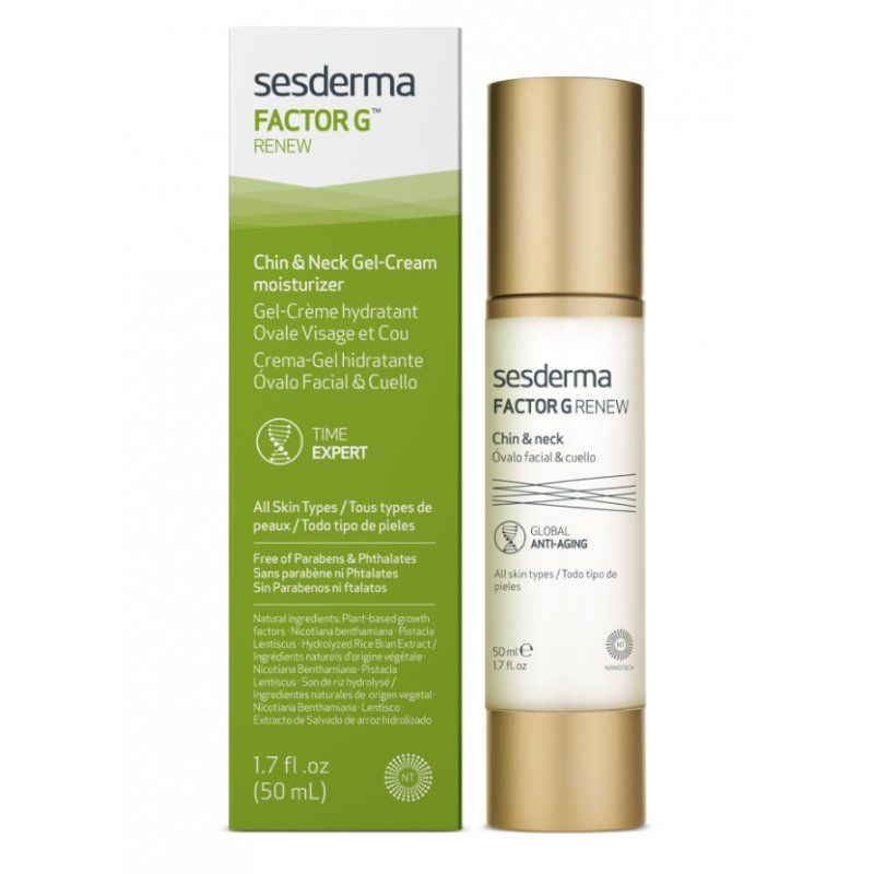 Sesderma Anti-âge FACTOR G Renew crème pour le menton et le cou 50ml