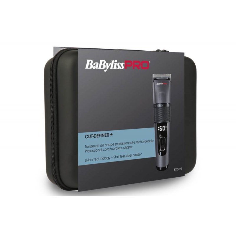 BaBylissPRO Cut Definer Noir, Gris 5 Lithium-Ion (Li-Ion)