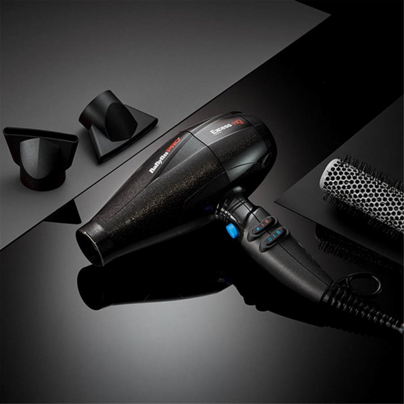BaBylissPRO Excess-HQ hair dryer 2600 W Black