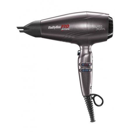 BaBylissPRO Stellato Digital hair dryer 2400 W Grey