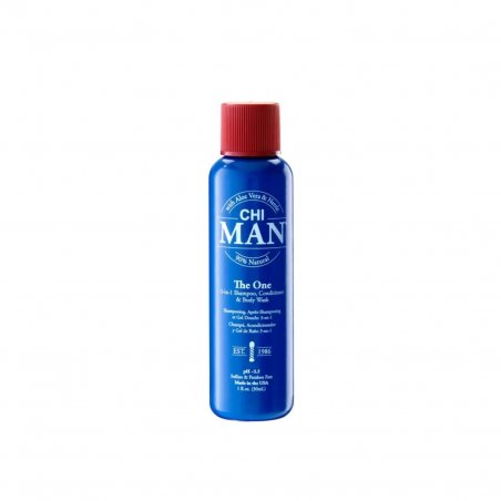 Chi Man The One - 3-In-1 Shampoo, Conditioner And Body Wash 30ml
