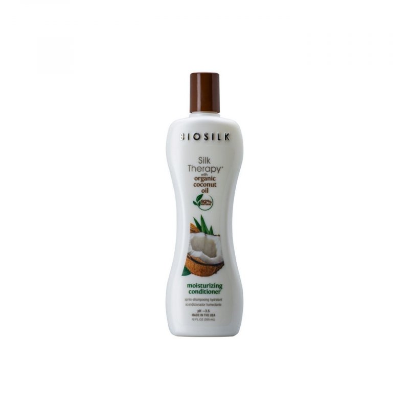Biosilk Silk Therapy With Coconut Oil - Moisturizing Conditioner 355ml