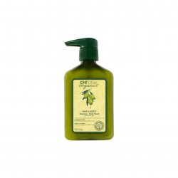 Chi Olive Organics - Hair &amp Body Shampoo - Body Wash 340ml