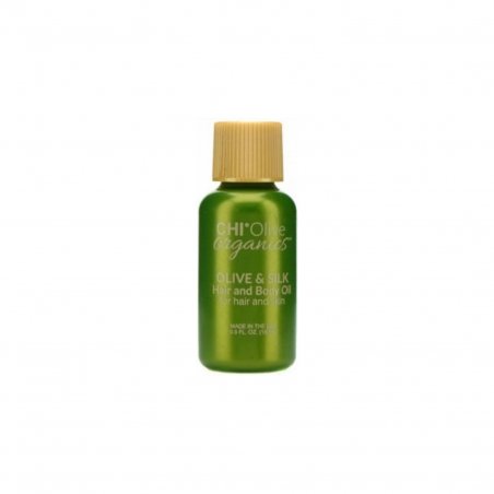 Chi Olive Organics - Olive &amp Silk Hair And Body Oil 15ml