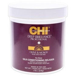 Chi Deep Brilliance Olive &amp Monoi Silk Conditioning Relaxer 908ml