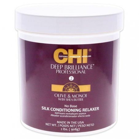 Chi Deep Brilliance Olive &amp Monoi Silk Conditioning Relaxer 908ml