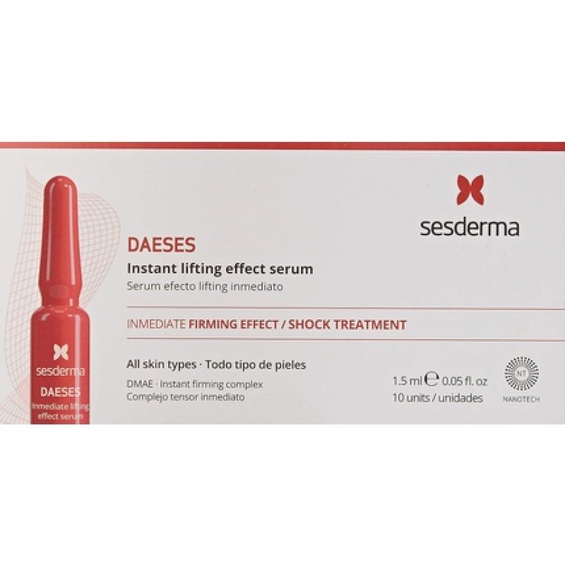 DAESES SERUM EFECTO LIFTING INMEDIATO (AMPOLLAS) 10 und. 1,5 ml.