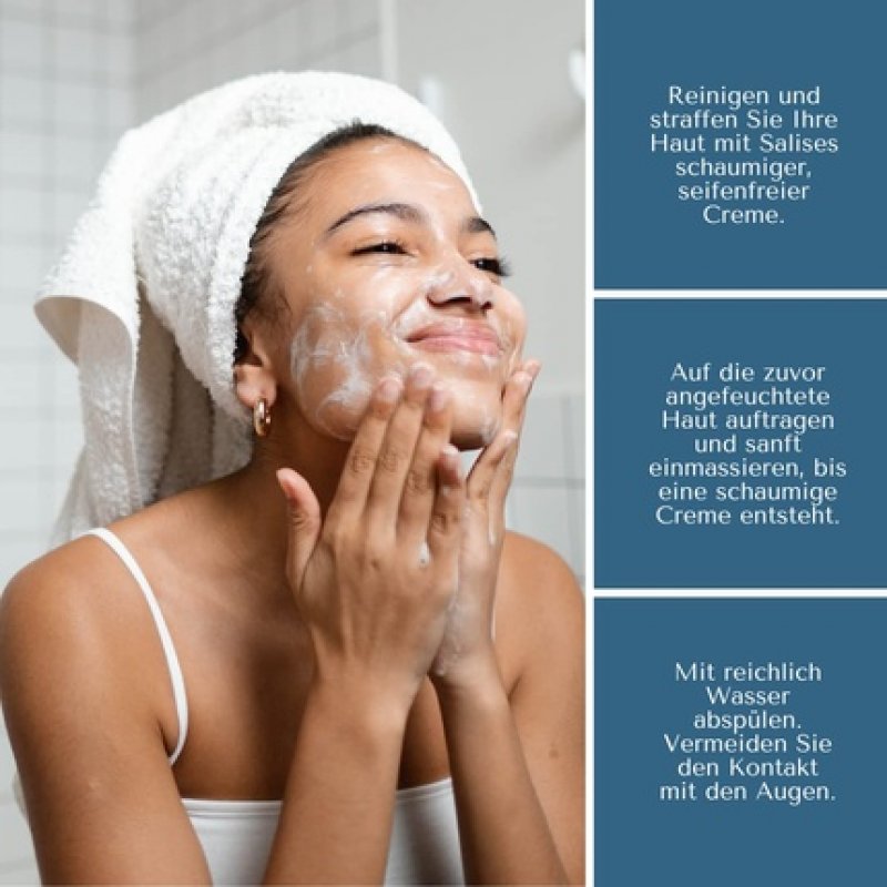 SALISES CREMA ESPUMOSA SIN JABÓN 300 ml.