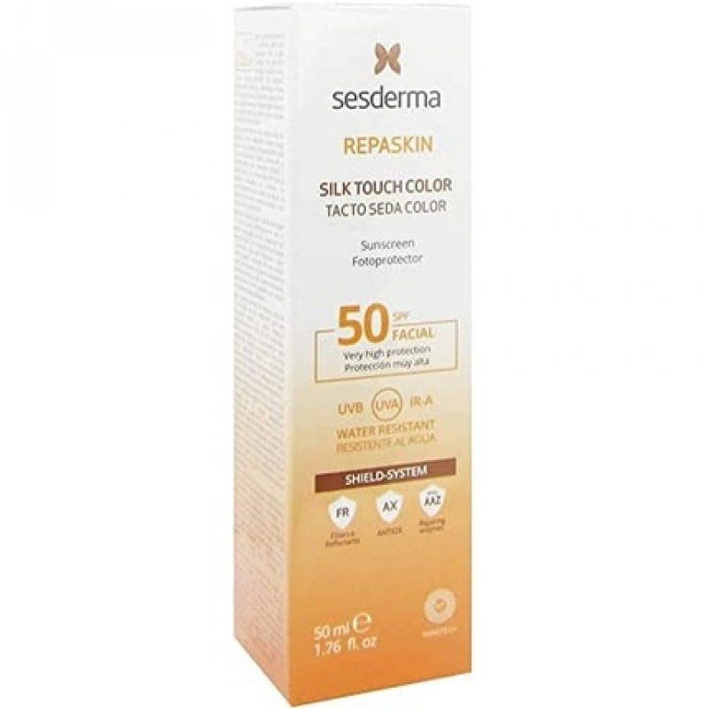 REPASKIN FOTOPROTECTOR SPF 50 FACIAL TACTO SEDA COLOR 50 ml