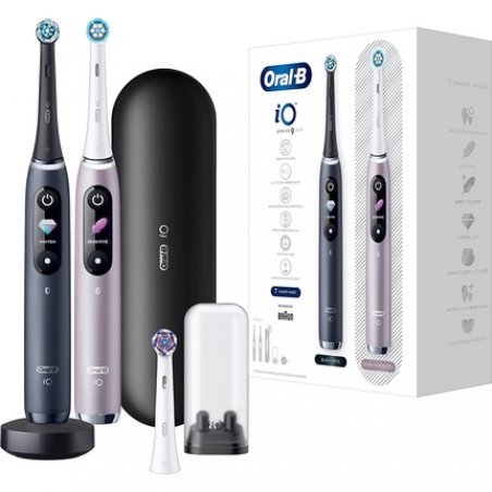 Oral-B iO Series 9 JAS22           bk/pk  bk Onyx/pk Quartz mit 2. Handstück