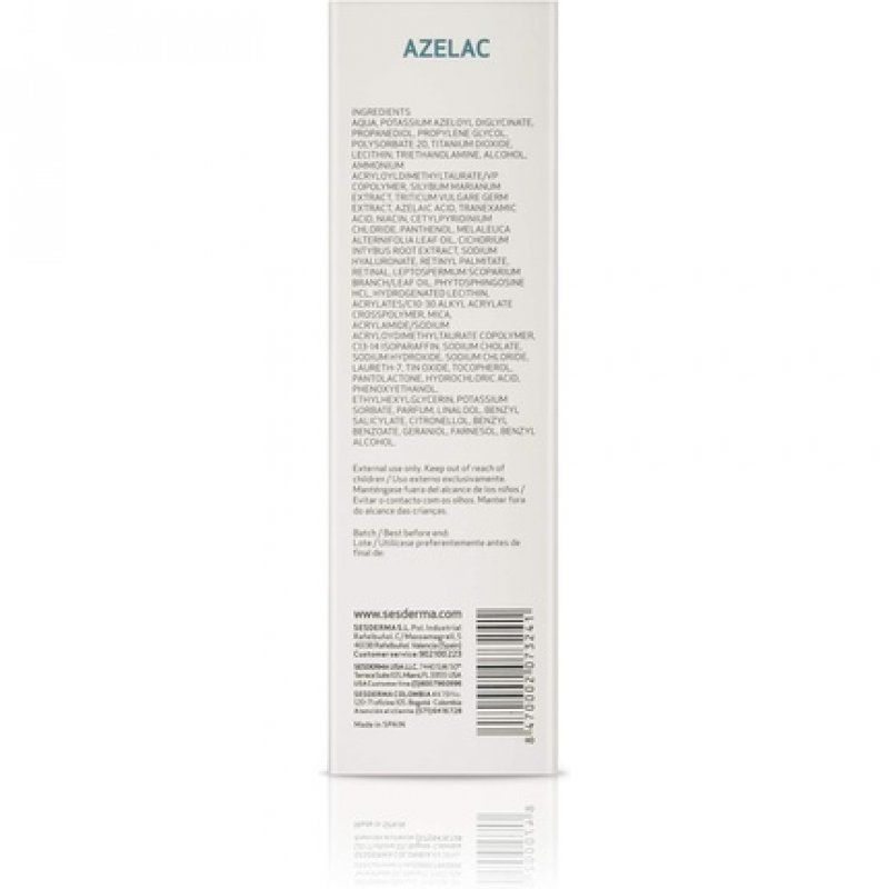 AZELAC GEL HIDRATANTE 50 ml.