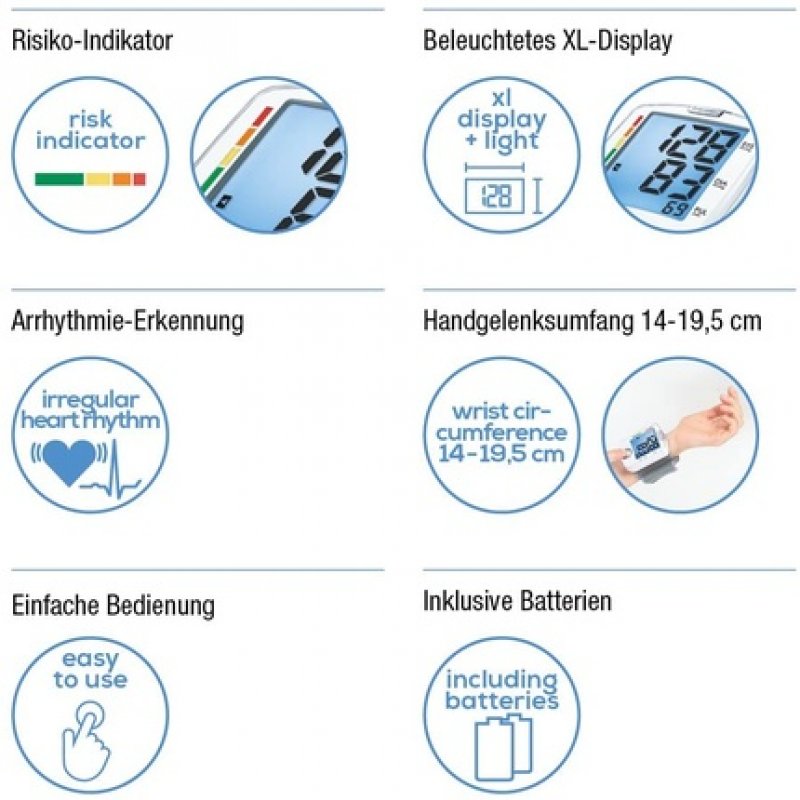 Beur Blutdruckmessgerät BC 44         wh