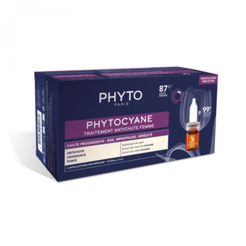 PHYTOCYANE WOMEN TREATMENT PROGRESSIVE HAIR LOSS 12X5ML (novelty)