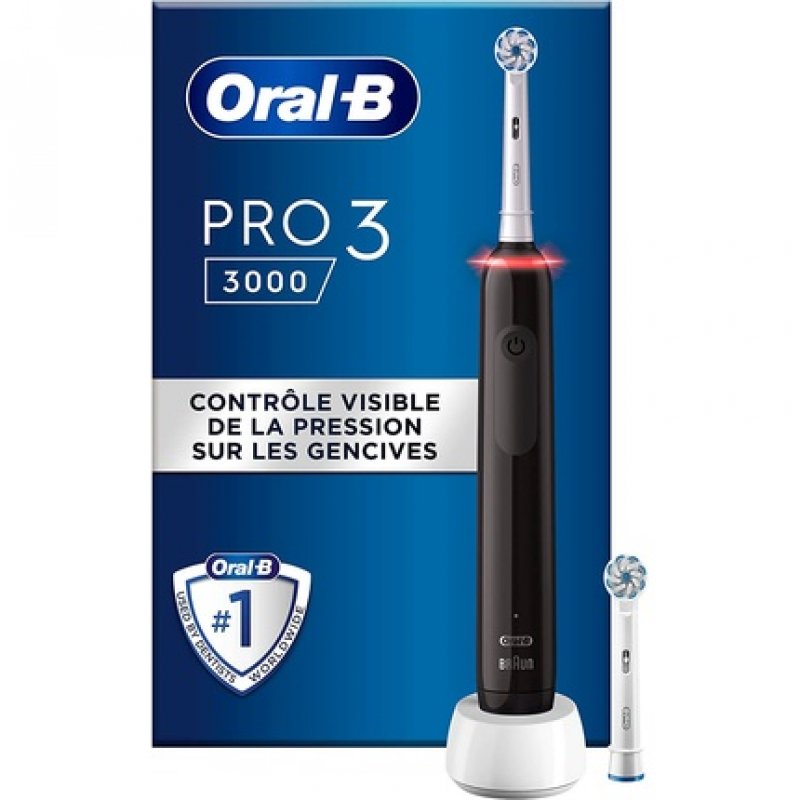 Oral-B Pro 3 3000 Sensitive Clean JAS22  black
