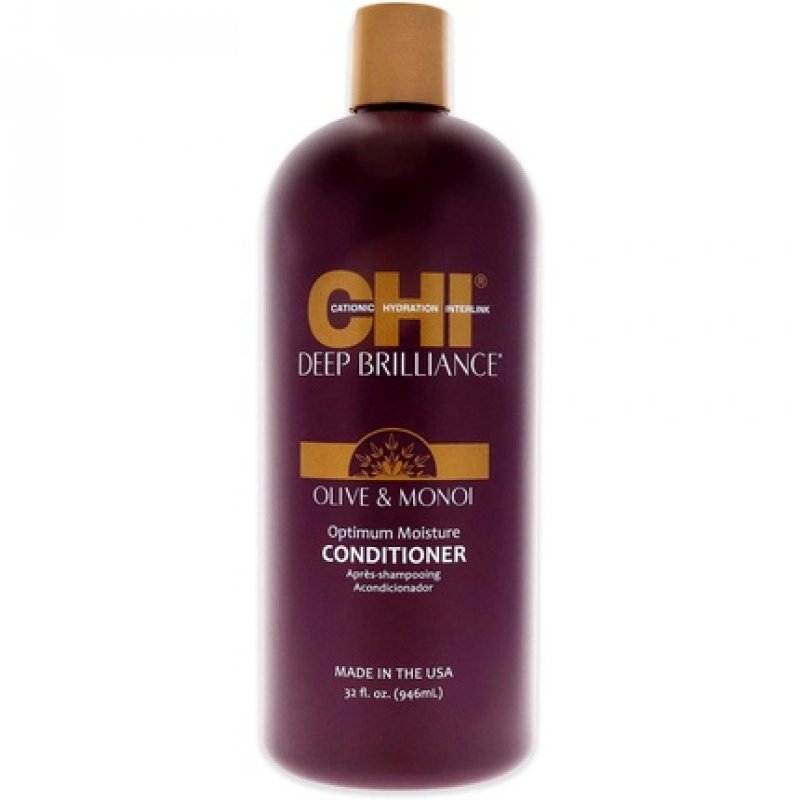 Chi Deep Brilliance Olive &amp Monoi Optimum Moisture Conditioner 946ml
