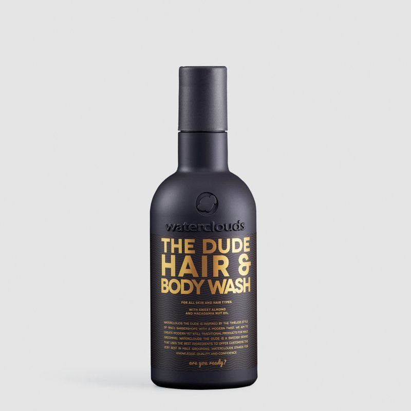 Waterclouds The Dude 250 ml 2-in-1 Hair & Body Professional Men