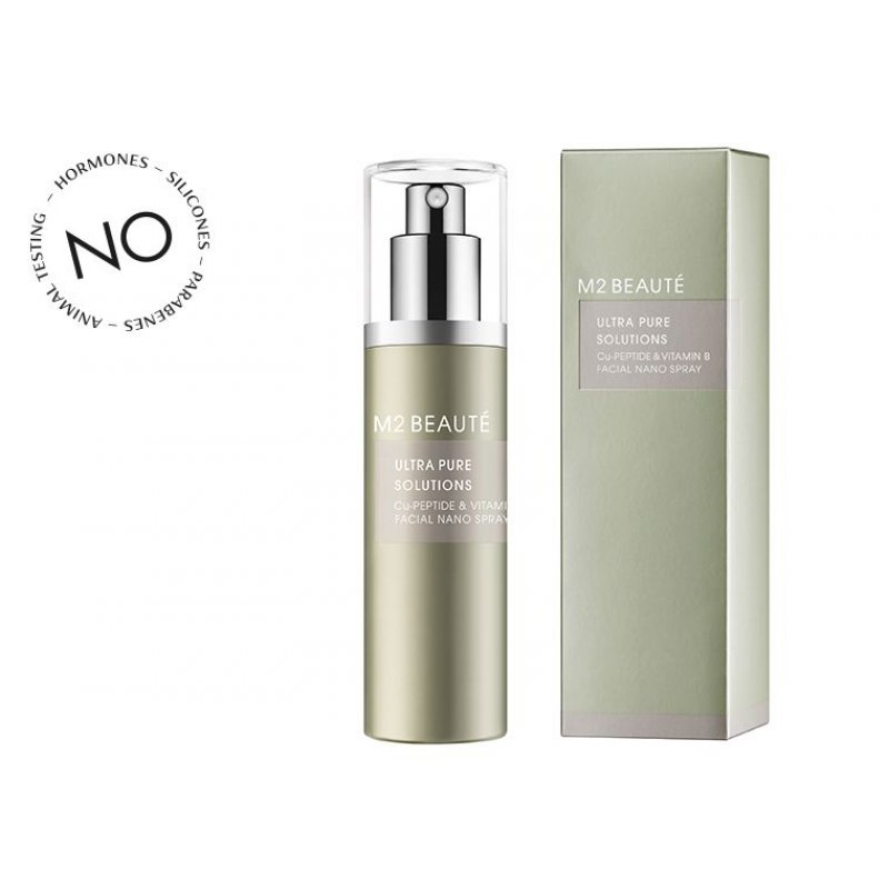 ULTRA PURE SOLUTIONS Cu-peptide &amp Vitamin B Facial Nano Spray 75ml