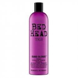Tigi Bed Head Dumb Blonde Shampoo 750ml - Per Capelli Trattati Biondi