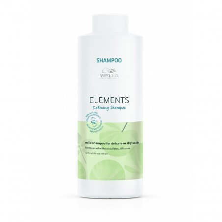 Wella Elements Calming 1000 ml Shampoo Professional Women
