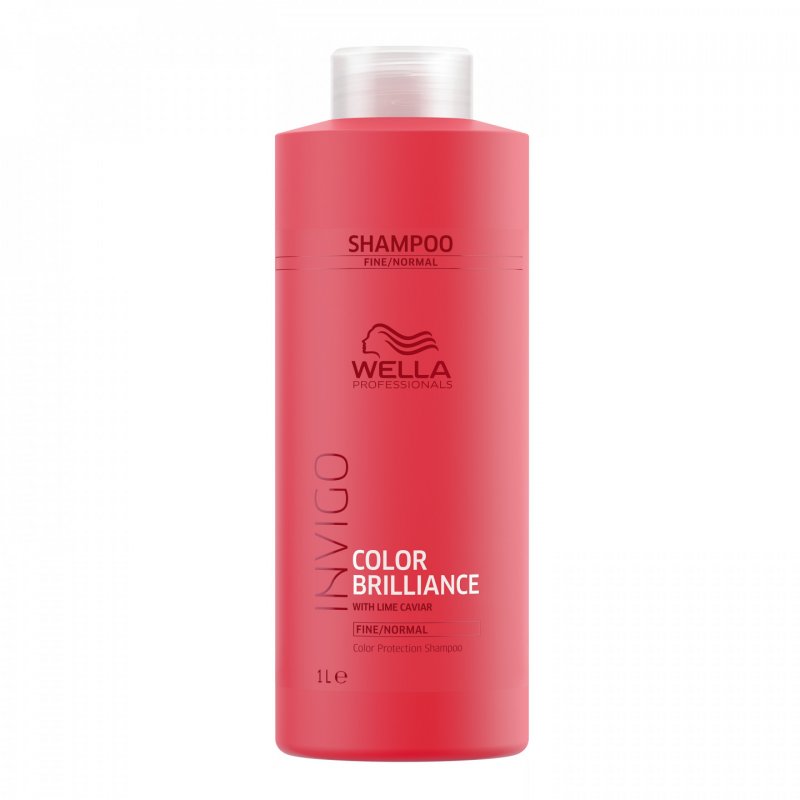 Wella Professionals INVIGO Color Brilliance Shampoo Fine 1000 ml Shampoing Non-professionnel Femmes
