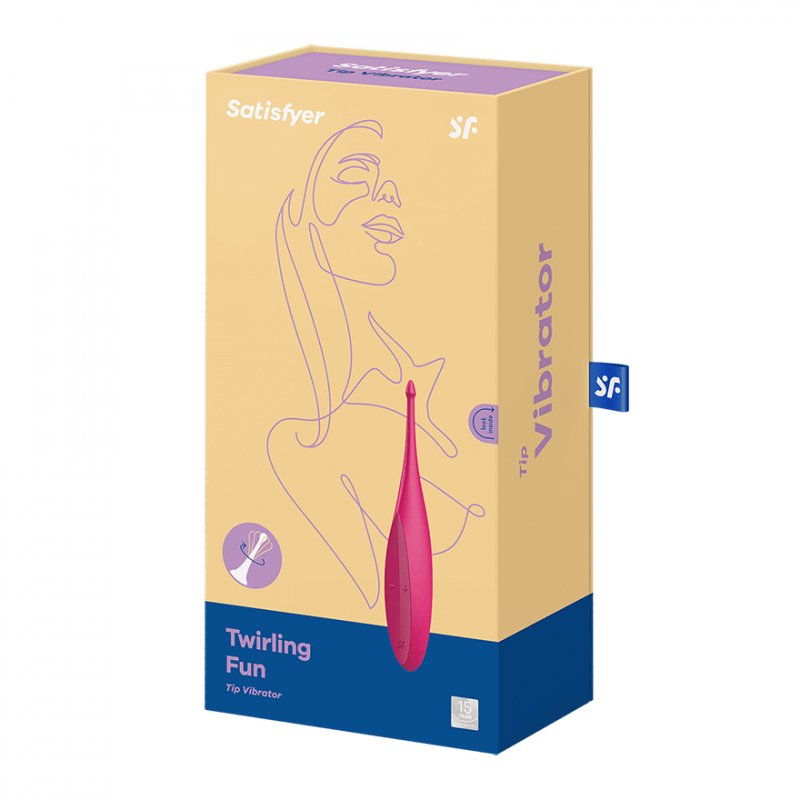 TWIRLING FUN VIBRADOR MAGENTA 1UN