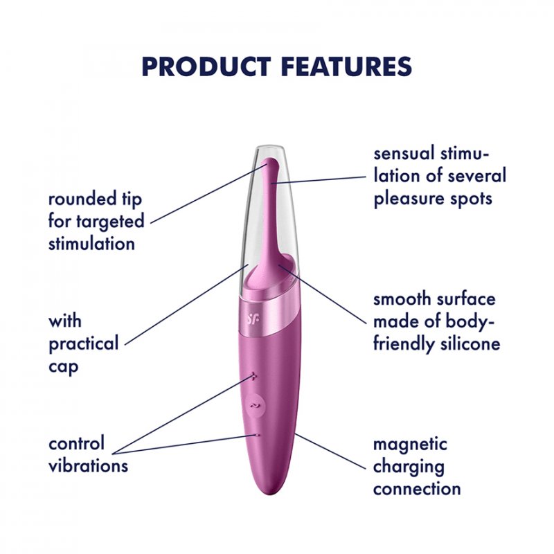 Satisfyer Twirling Delight Mini vibrateur Ambidextre