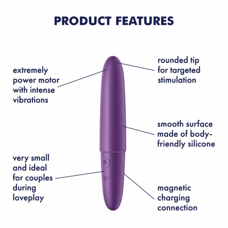 Satisfyer Ultra Power Bullet 6 Mini vibrator Ambidextrous