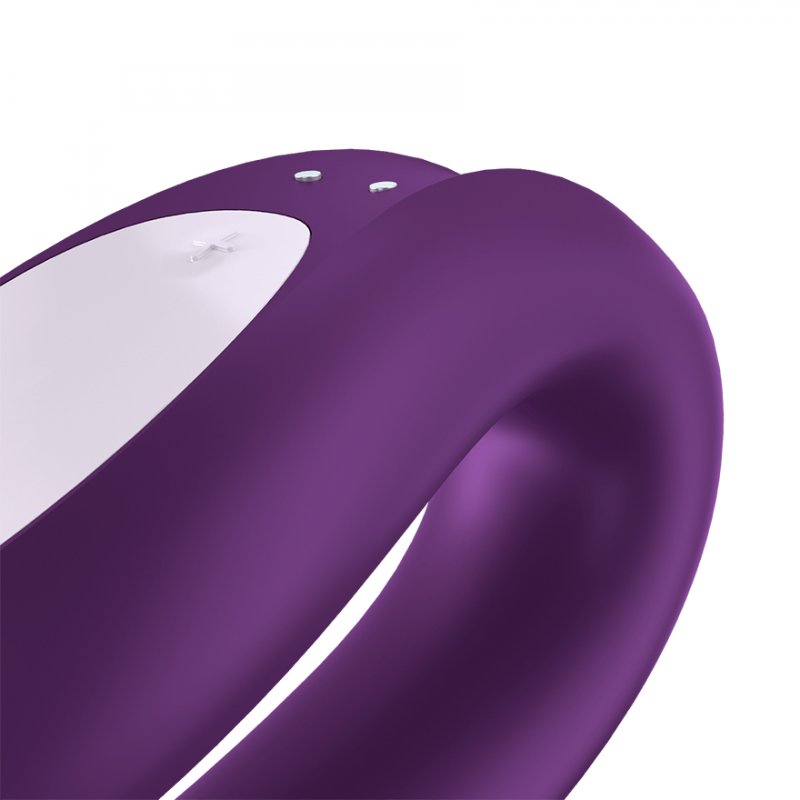 Satisfyer Double Joy Connect App Couple vibrator Ambidextrous