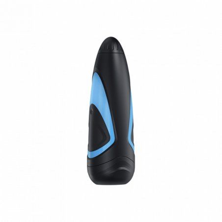 Satisfyer Men One Black, Blue Acrylonitrile butadiene styrene (ABS), Silicone
