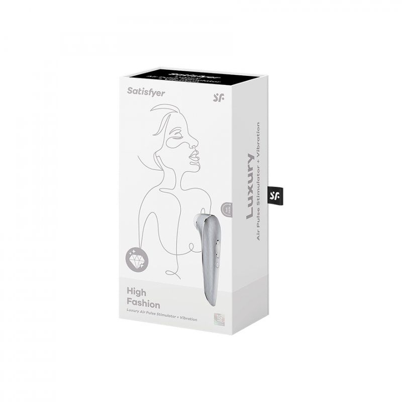 Satisfyer High Fashion Vibrateur à ventouse Ambidextre