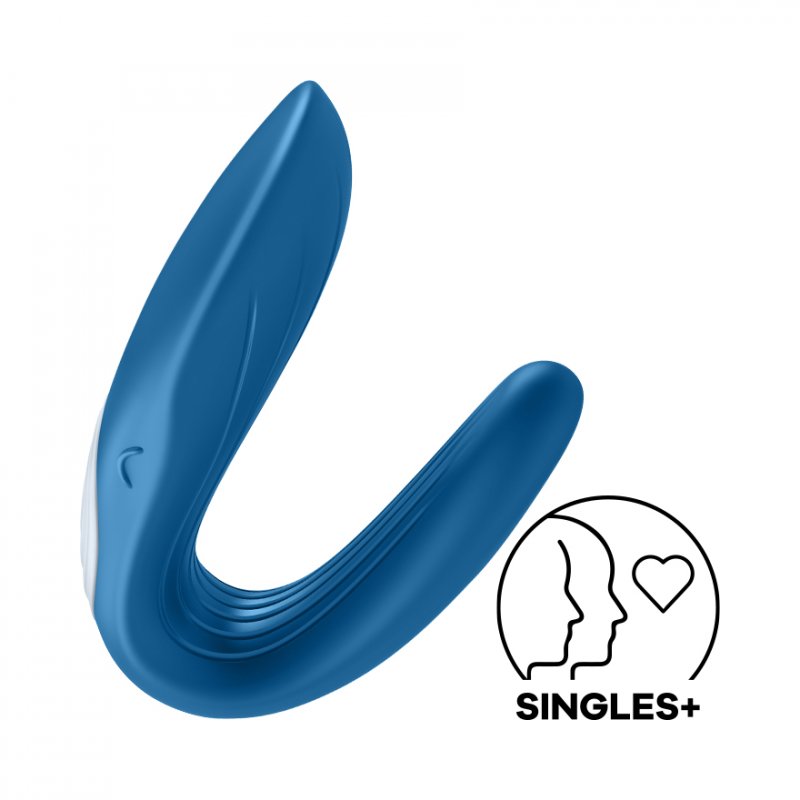 DOUBLE WHALE VIBRADOR AZUL 1UN