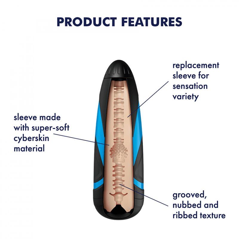 Satisfyer Tri Delights Pocket masturbator Thermoplastic elastomer (TPE)