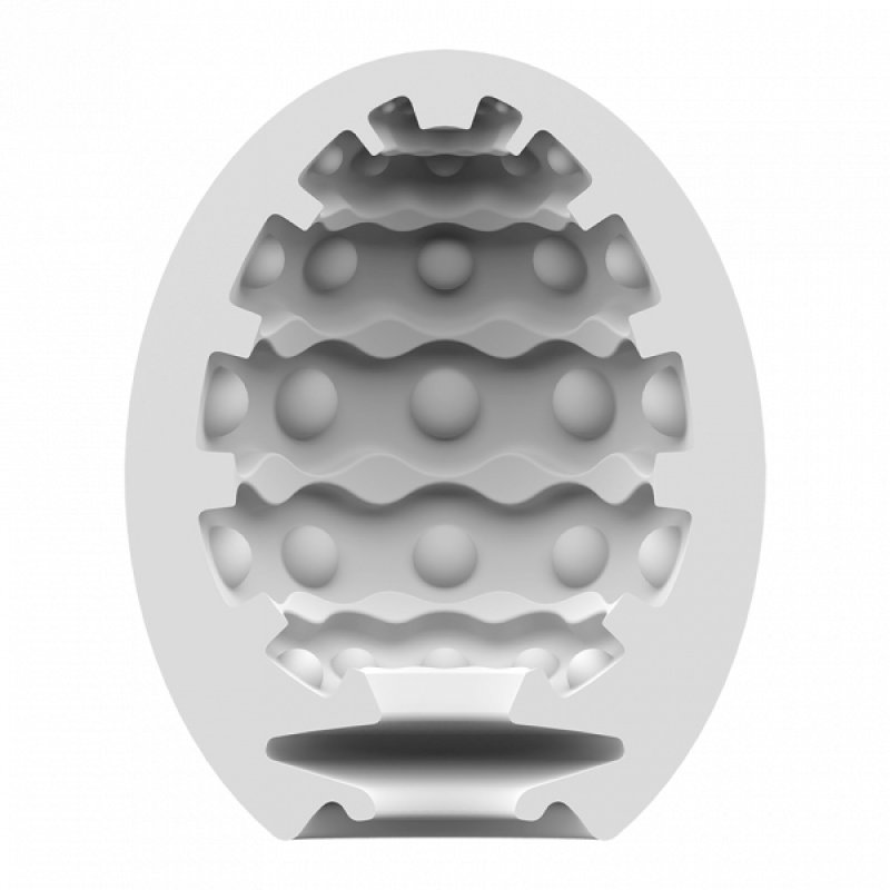 Satisfyer Masturbator Egg - Bubble Masturbateur d'œufs Élastomère thermoplastique (TPE)
