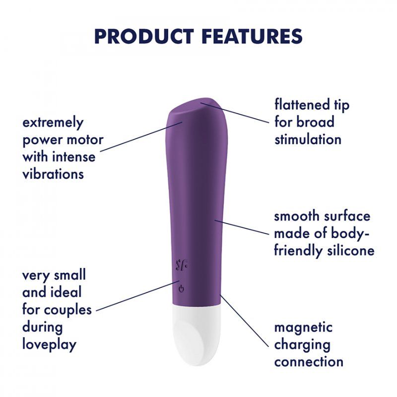 Satisfyer Ultra Power Bullet 2 Mini vibrateur Ambidextre
