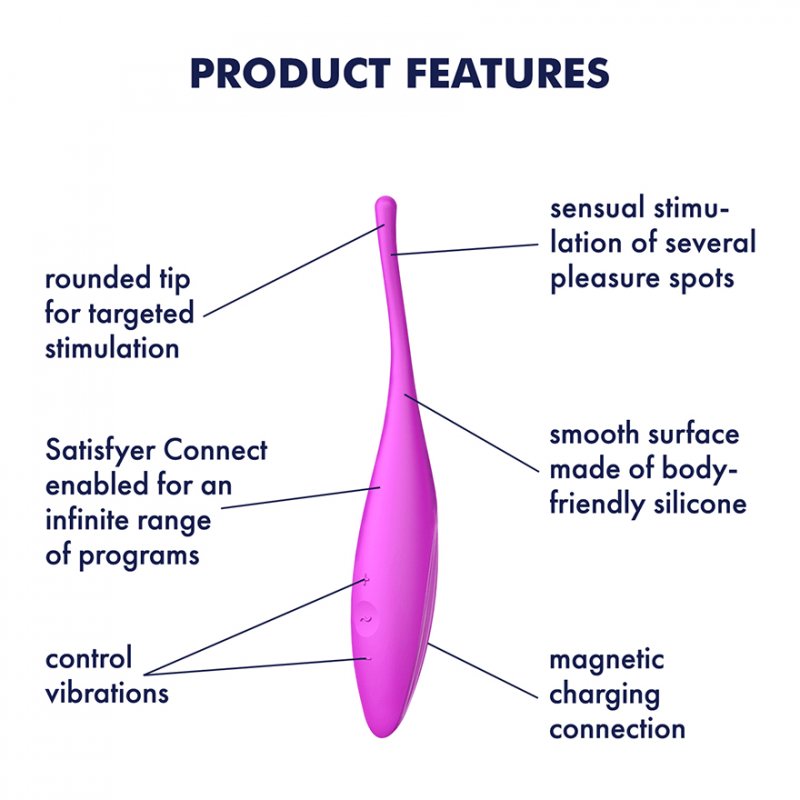 Satisfyer Twirling Joy Ambidextre
