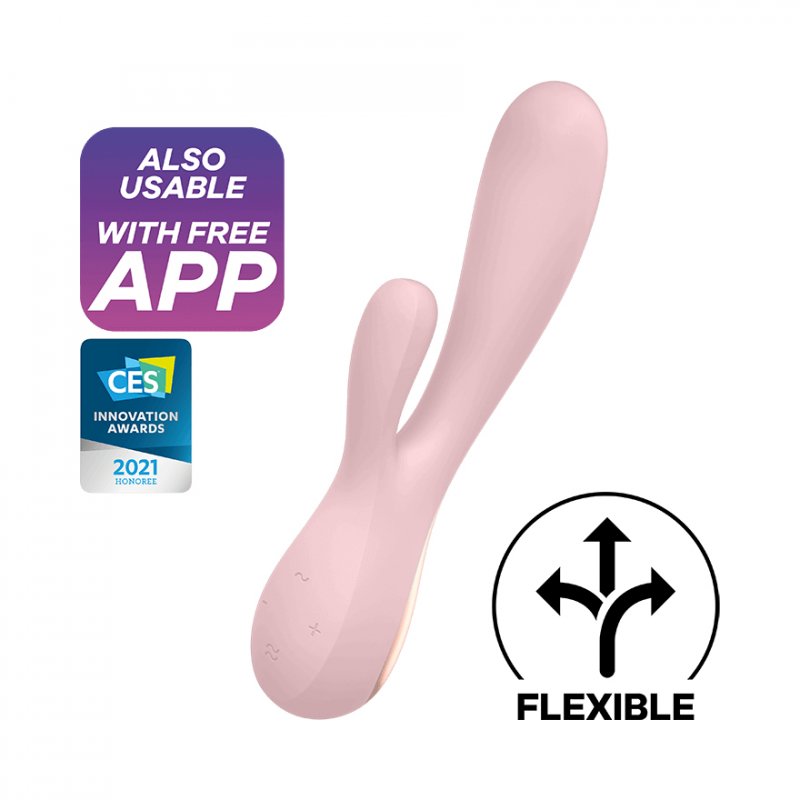 Satisfyer Mono Flex Rabbit vibrator Ambidextrous