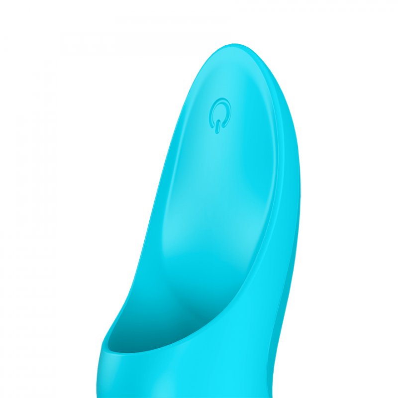 SATISFYER LIGHT BLUE VIBRADOR 1UN