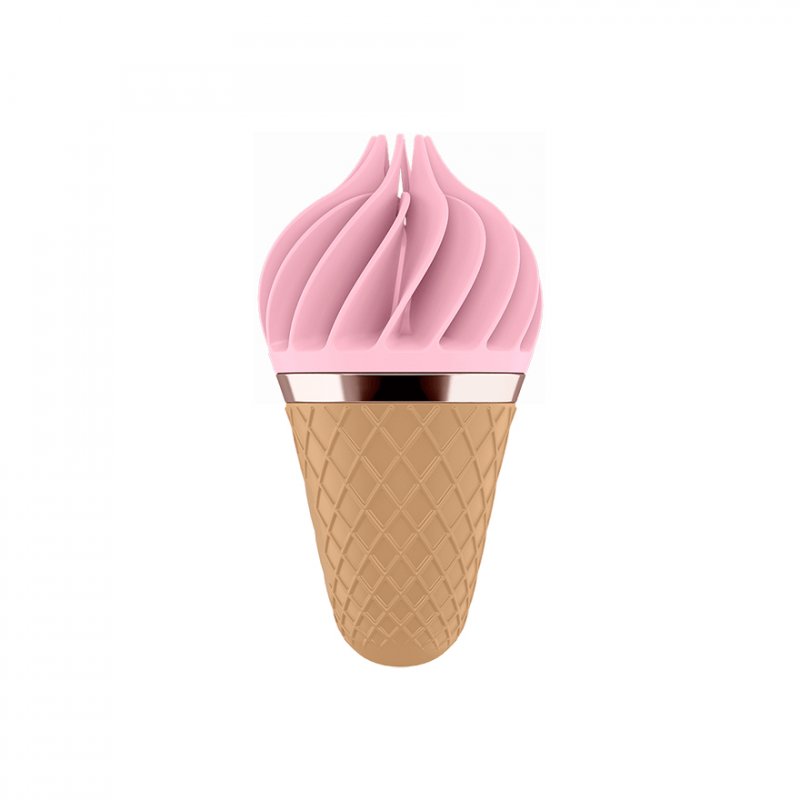 SATISFYER SWEET TREAT VIBRADOR HELADO FRESA 1UN