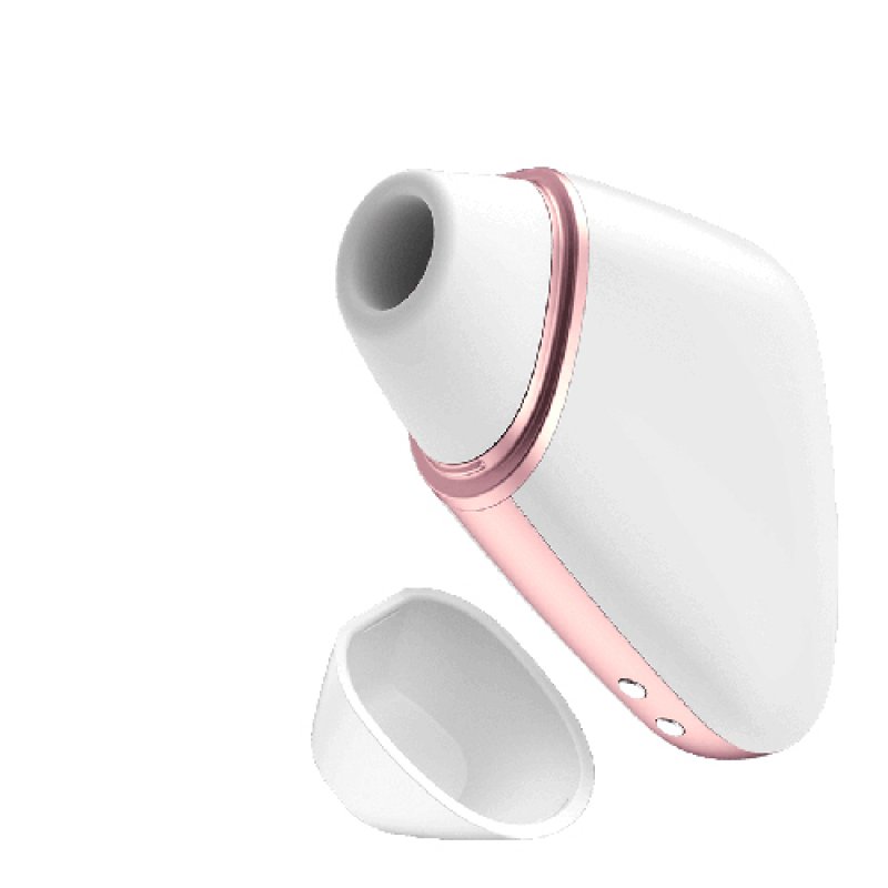 SATISFYER LOVE TRIANGLE ESTIMULADOR Y VIBRADOR BLANCO CON APP Y BLUETOOTH 1UN