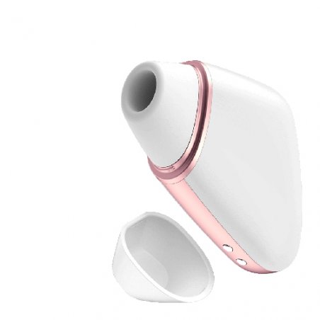 SATISFYER LOVE TRIANGLE ESTIMULADOR Y VIBRADOR BLANCO CON APP Y BLUETOOTH 1UN