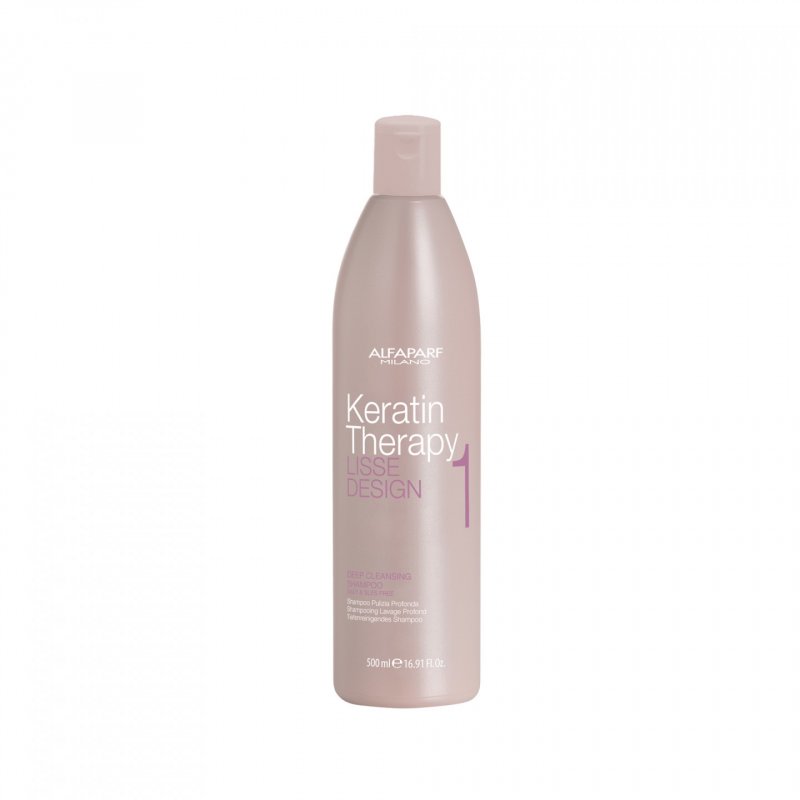 Keratin Therapy Lisse Des. 1 Deep Cleasing Sh. 500 ml