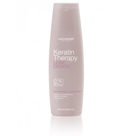 ALFAPARF Milano Lisse Design Keratin Therapy Maintenance Conditioner, 250ml