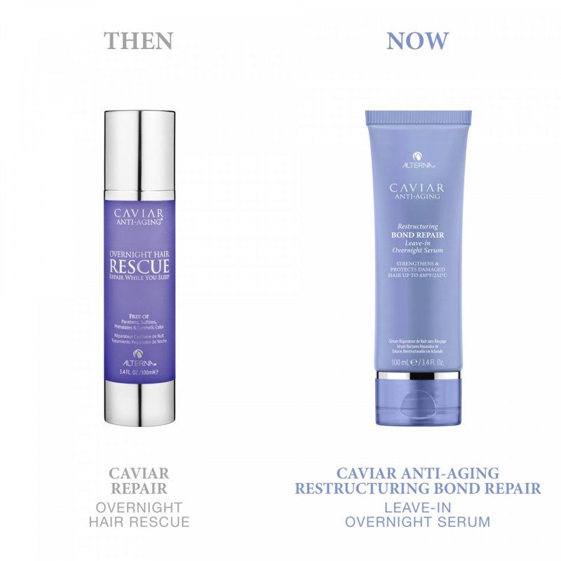 Alterna Haircare Caviar Anti-Aging Restructuring Bond Repair Leave-In Overnight Serum Hair serum 100 ml Women