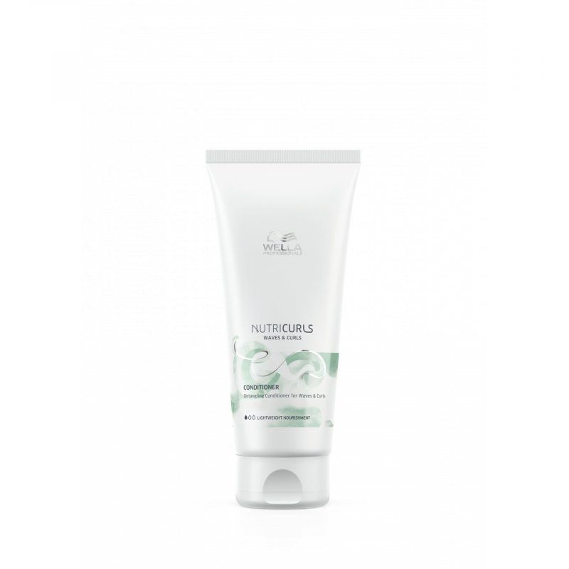 Wella Professionals Nutricurls Conditionneur Nettoyant Cheveux Bouclés Et Ondulés 200 ml